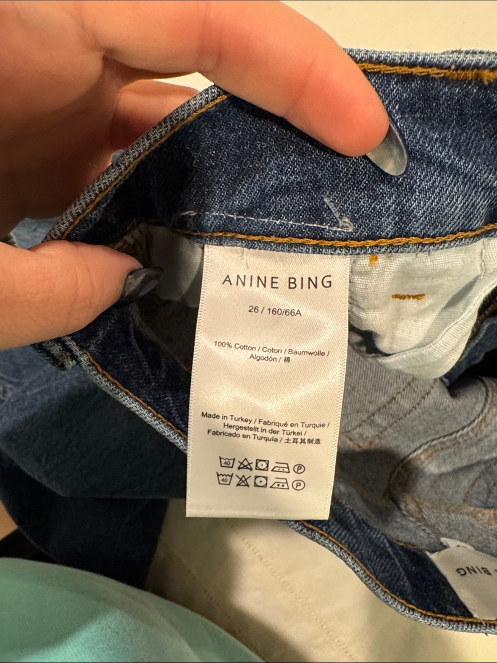 Anine Bing Briley Jean 26 - Picture 4 of 4
